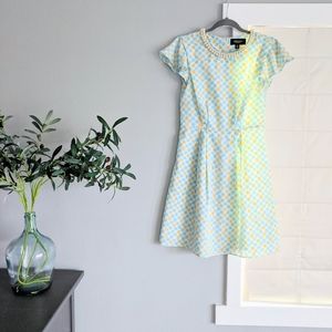 Jason Wu for Target Pearl Collar Medallion Dress Pastel Circles 6